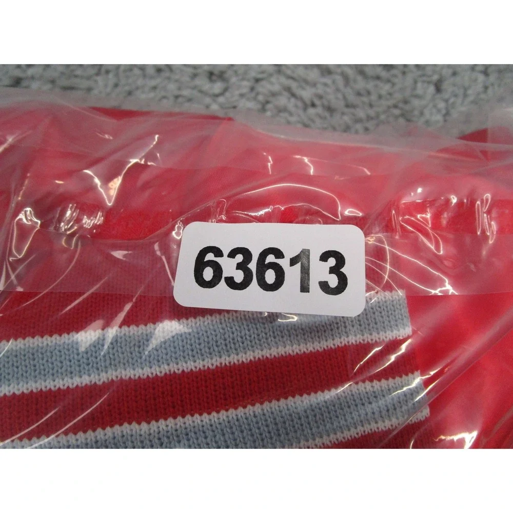 Vintage Capricorn Satin Bomber Jacket Mens Medium Red Firefighter Made in USA
